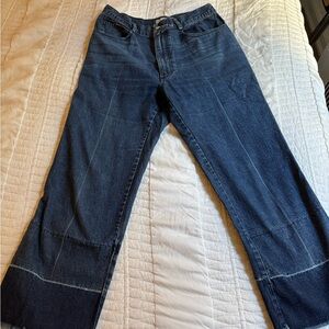Rachel Comey Dark Blue Cropped Jeans